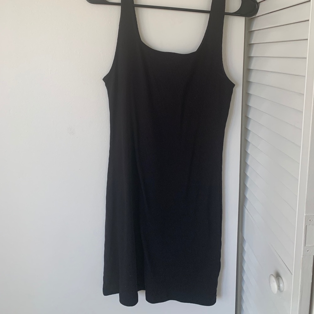 Perfect H&M Ribbed Little Black Dress (LBD)
